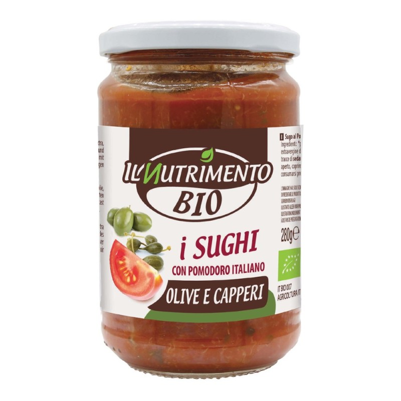 Set 2 x Sos de Masline si Capere Eco, Ilnutrimento, 280 g