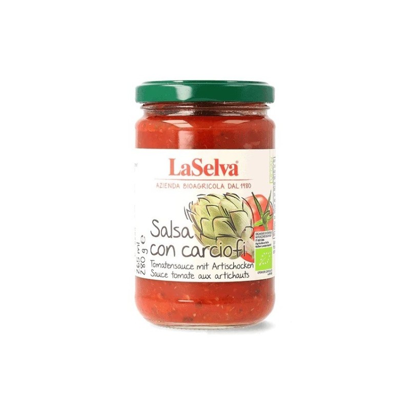 Set 2 x Sos de Rosii cu Anghinare, Bio, 280 g, La Selva