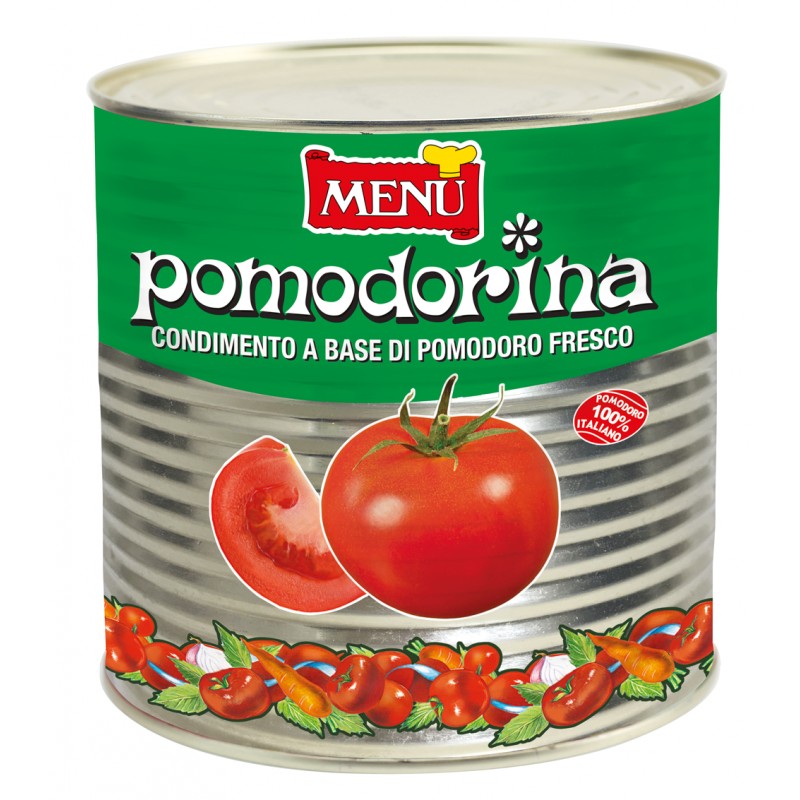 Set 2 x Sos Neapoletan pentru Pizza Pomodorina, Menu, 2550 g