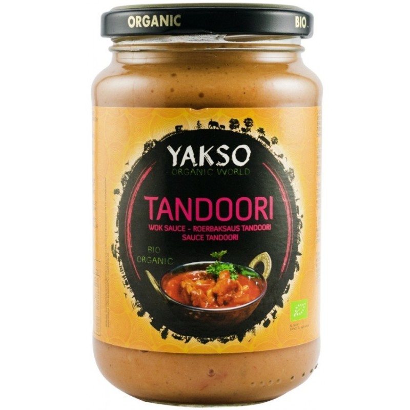 Set 2 x Sos pentru Wok, Tandoori, Bio, 350 g, Yakso