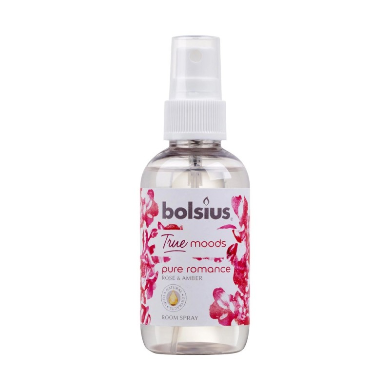 Set 2 x Spray Aromatic pentru Camera Bolsius, Pure Romance, Trandafir si Chihlimbar