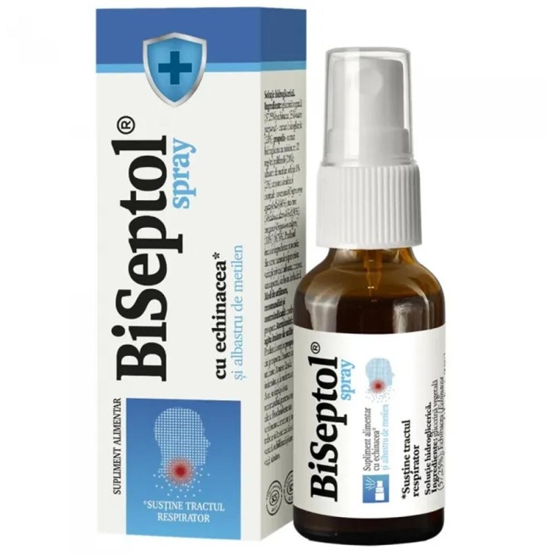 Set 2 x Spray cu Echinacea si Albastru de Metilen Biseptol, 20 ml