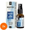 Set 2 x Spray de Gura cu Aloe Vera Biseptol, 20 ml