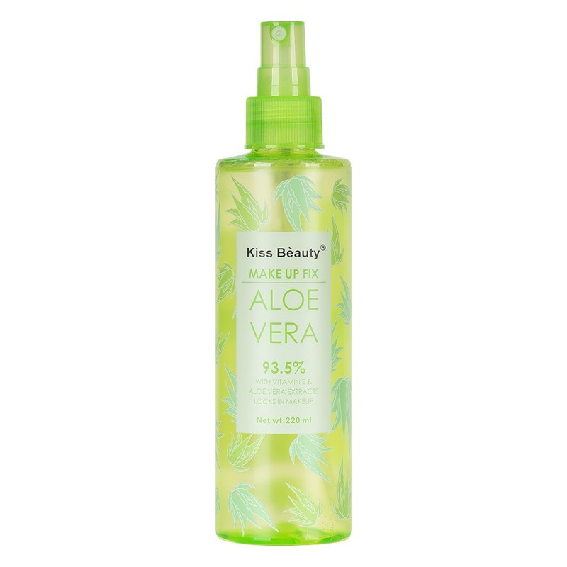Set 2 x Spray Fixare Machiaj Aloe Vera Kiss Beauty, 220 ml