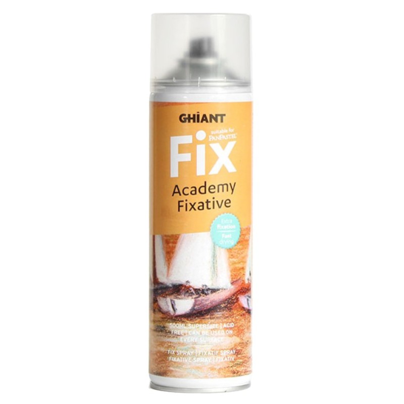Set 2 x Spray fixativ Academy Ghiant, 500 ml