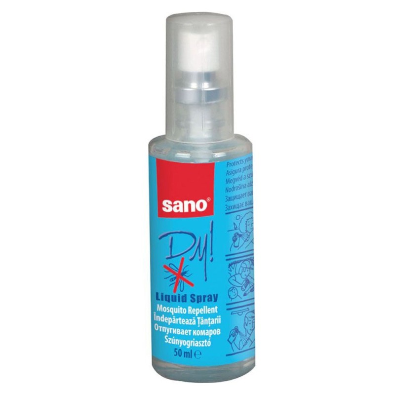 Set 2 x Spray Impotriva Tantarilor Sano Dy Liquid, 50 ml