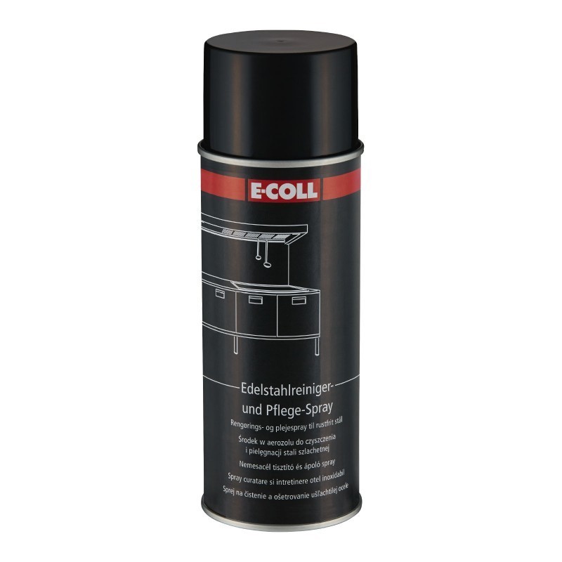 Set 2 x Spray pentru Curatarea si Intretinerea Otelului Inoxidabil, E-coll, 400 ml