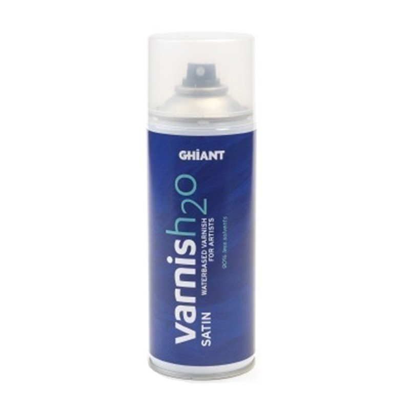 Set 2 x Spray vernis pictura satinat H2O Ghiant - 400 ml
