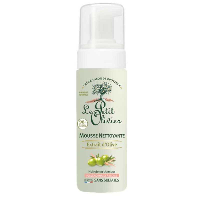 Set 2 x Spuma Curatare Fata Le Petit Olivier, 150 ml