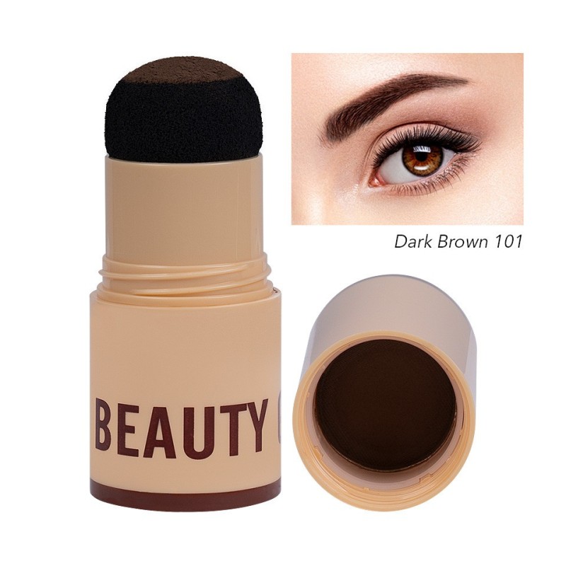 Set 2 x Stampila Sprancene Beauty Glazed, Dark Brown 101