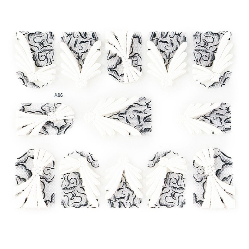 Set 2 x Sticker 3D Unghii Luxorise Artistry A06