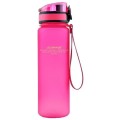 Set 2 x Sticla pentru Apa din Tritan, Roz, Fara Bpa, cu Capac, 1 l, Uzspace