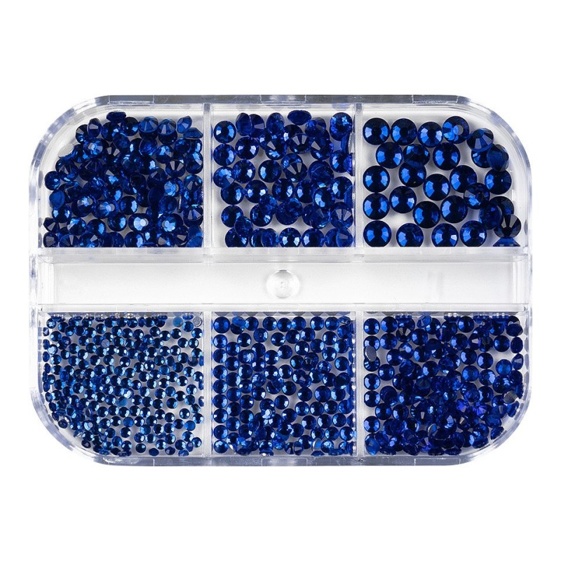 Set 2 x Strasuri Unghii Luxorise Angel Eyes, 6 Modele