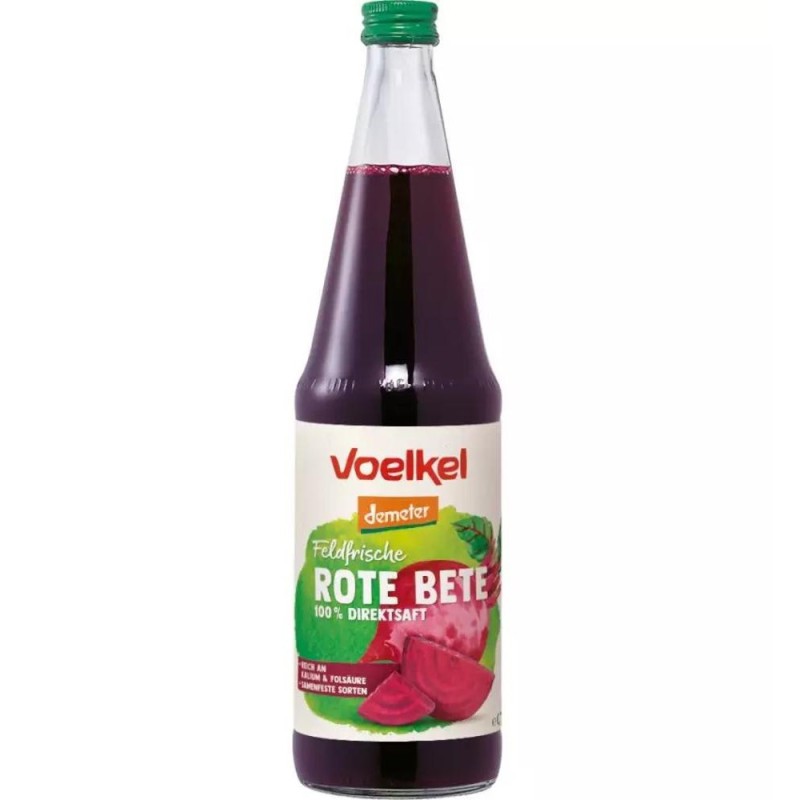 Set 2 x Suc Bio de Sfecla Rosie Proaspat Presat, 700 ml, Voelkel