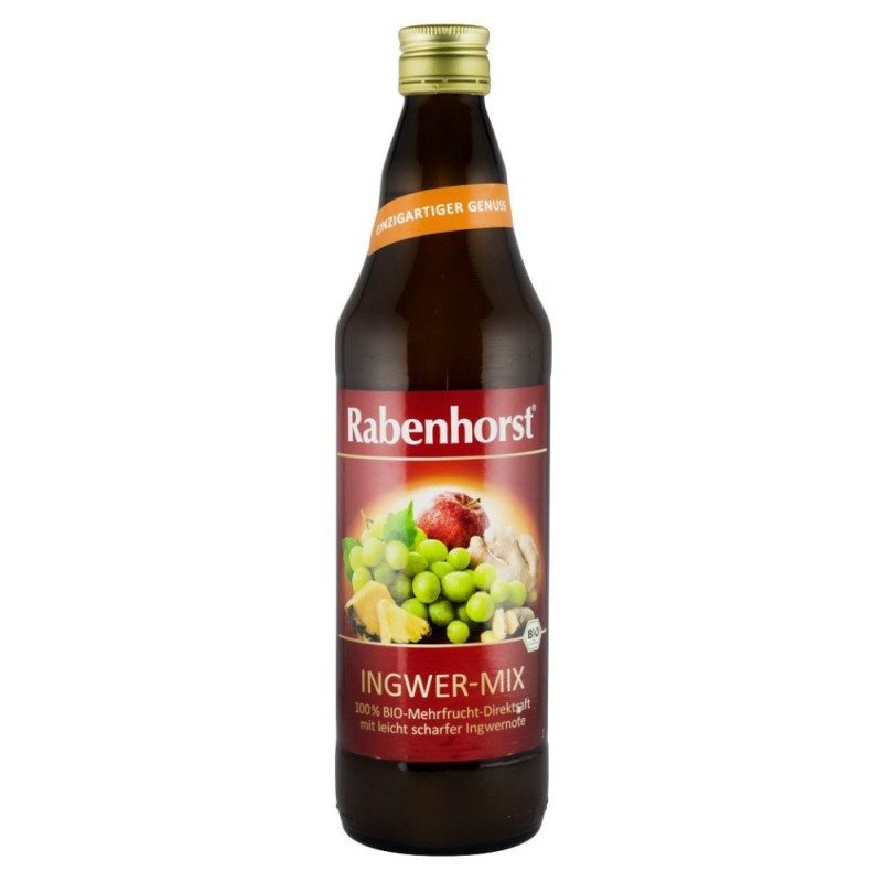 Set 2 x Suc Bio Multifruct cu Ghimbir, 0.75l Rabenhorst
