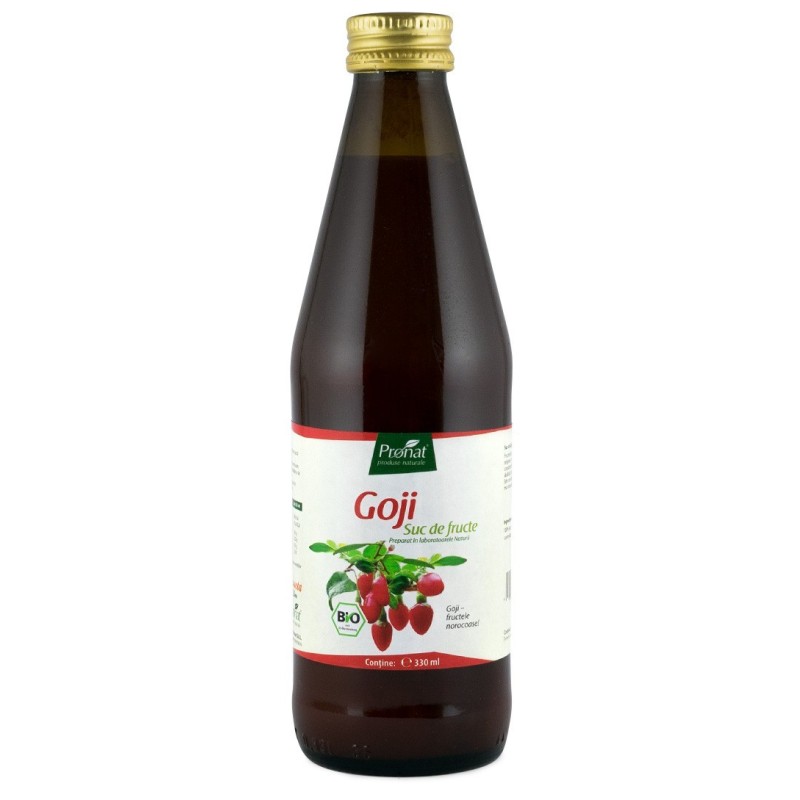 Set 2 x Suc de Goji 100%, Bio, 330 ml Medicura
