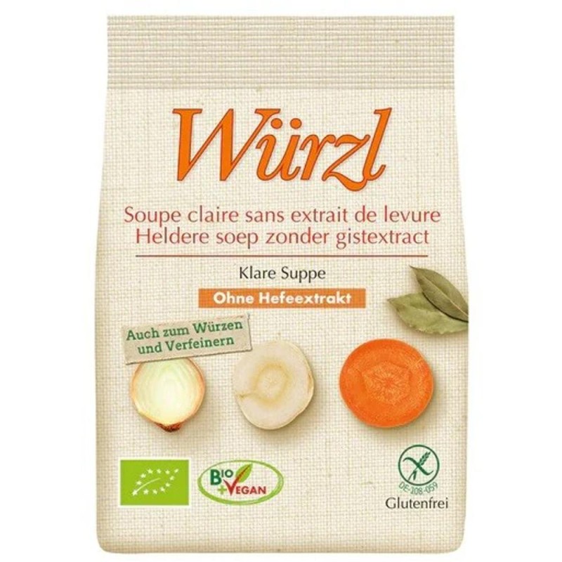 Set 2 x Supa Clara fara Extract de Drojdie, Wurzl, Bio, 250 g