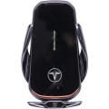 Set 2 x Suport Auto pentru Telefon, Incarcare Wireless, 15W, Negru, Inaltime 13 cm