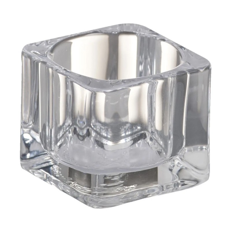 Set 2 x Suport din Sticla Bolsius pentru Lumanari Pastila 40 x 55 mm