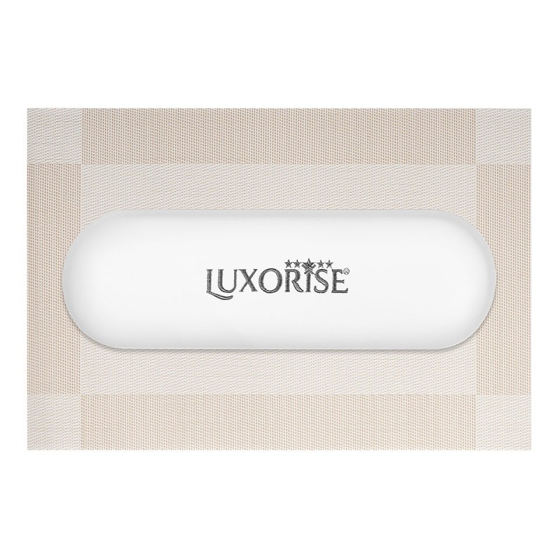 Set 2 x Suport Mana Manichiura + Protectie Masa Luxorise, White