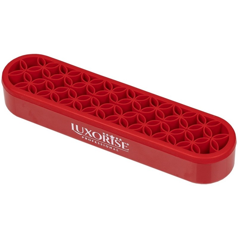 Set 2 x Suport Pensule Machiaj Luxorise, Rosu