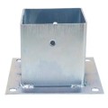 Set 2 x Suport pentru Grinda Tip Pahar, 200 x 200 mm, Metal, Z-tools
