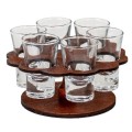 Set 2 x Suport pentru Pahar, Forma de Floare, Zilan