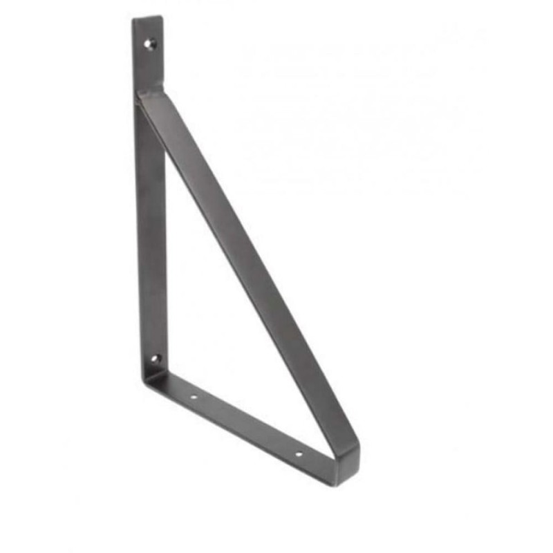 Set 2 x Suport Polita Model Nido, 300x220 mm, Finisaj Negru Mat