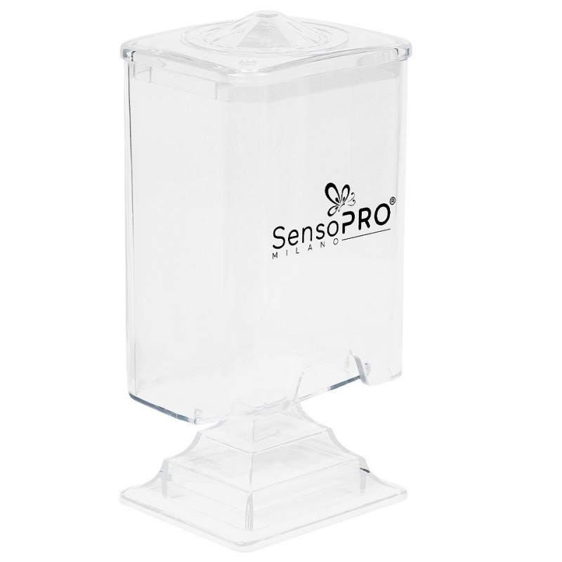 Set 2 x Suport Servetele Unghii SensoPRO Milano Cu Picior, Clear