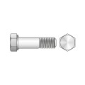 Set 2 x Surub Partial Filetat Cap Hexagonal 931 Otel Gr.8.8 Zincat La Cald-M24 X 240