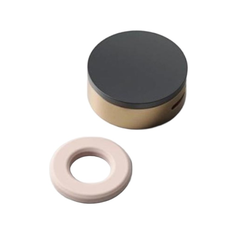 Set 2 x Tableta Parfumata pentru Manere, Finisaj Negru Mat