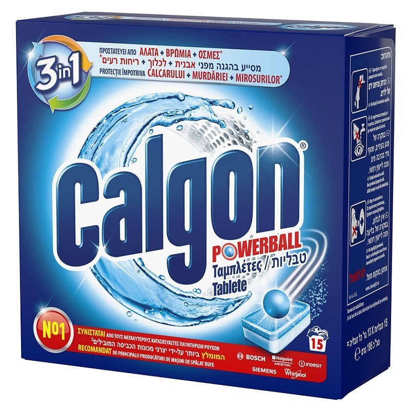Set 2 x Tablete Anticalcar 15 x Bucati, Calgon