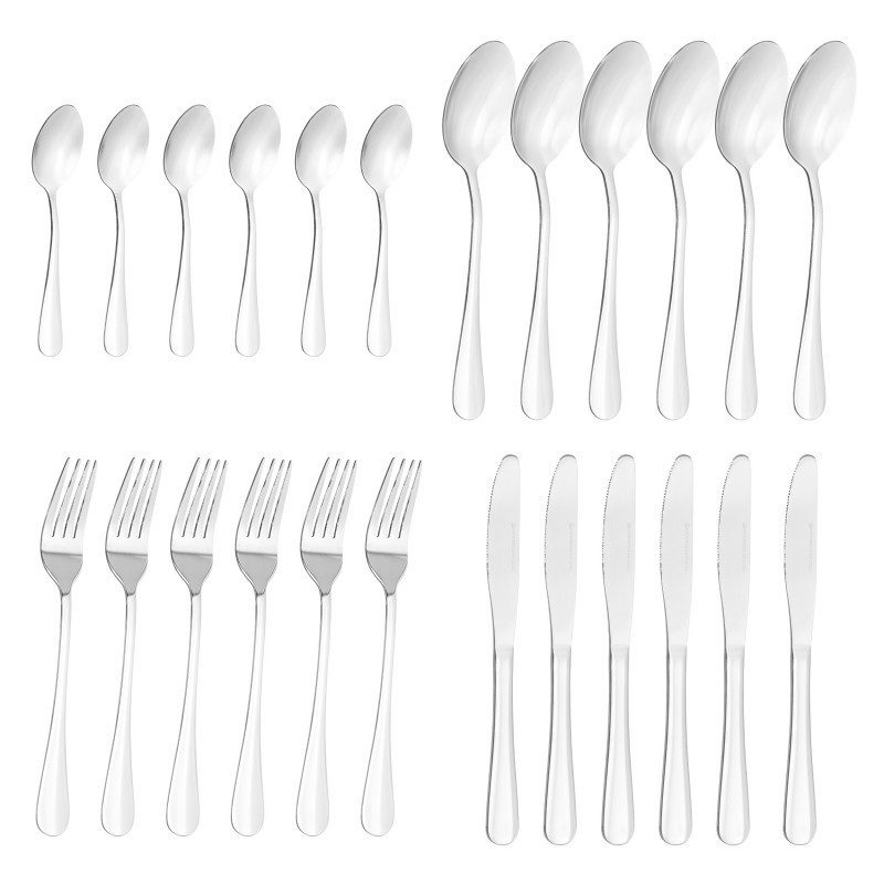 Set 2 x Tacamuri din Inox 24 Piese Grunberg Gr134