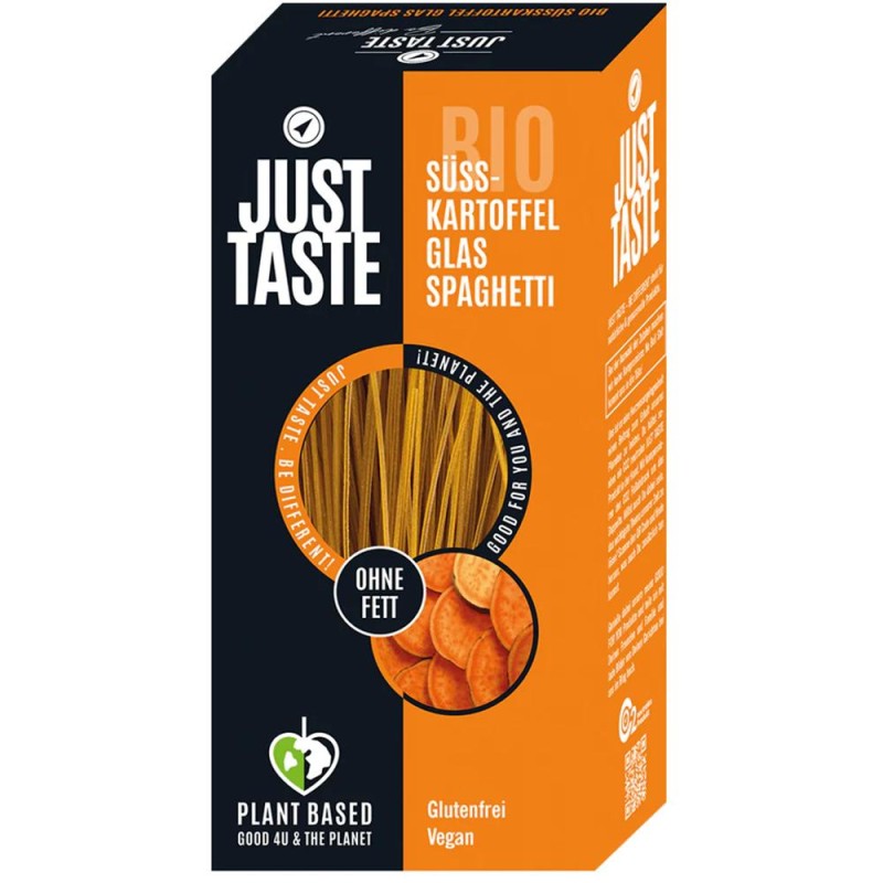 Set 2 x Tagliatelle din Cartof Dulce si Turmeric, Just Taste, Bio, 250 g