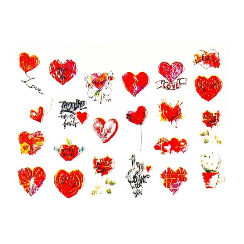 Set 2 x Tatuaj 3D Unghii Luxorise 1007-70