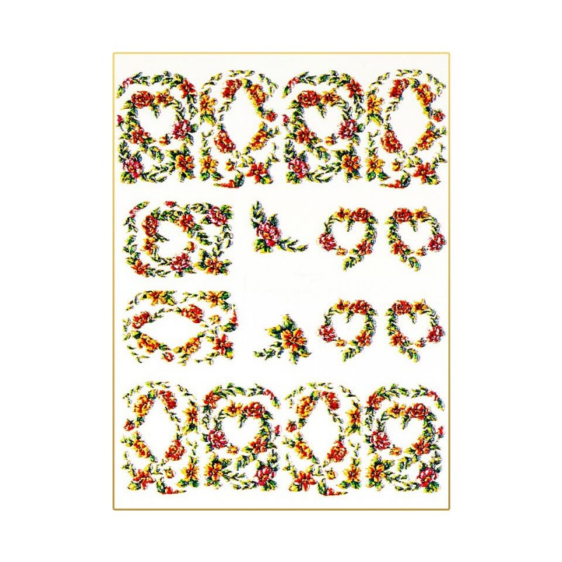 Set 2 x Tatuaj 3D Unghii Luxorise 1009-37