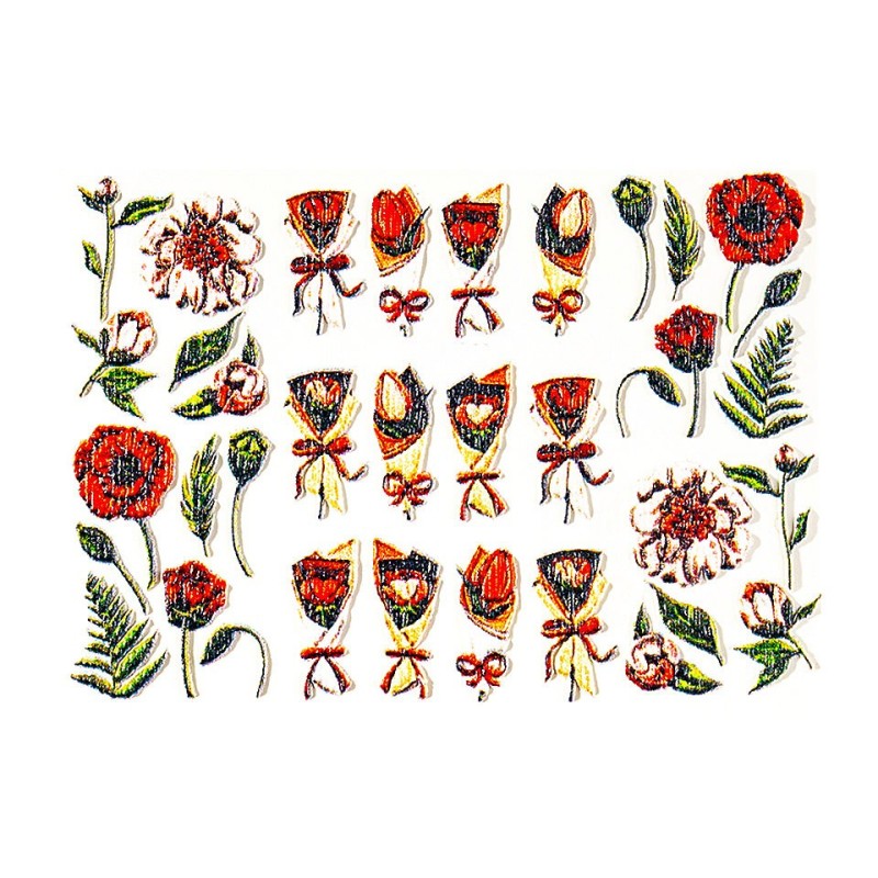 Set 2 x Tatuaj 3D Unghii Luxorise 1025-39