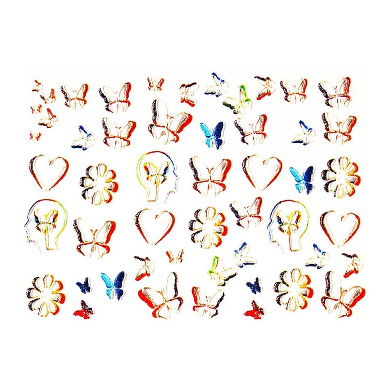 Set 2 x Tatuaj 3D Unghii Luxorise 1107-55