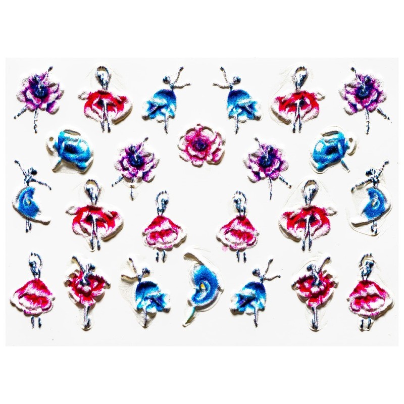 Set 2 x Tatuaj 3D Unghii Luxorise Adventure Lx101