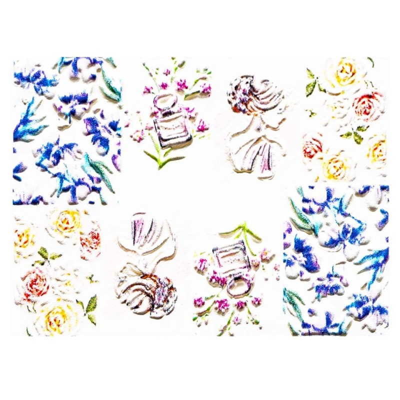 Set 2 x Tatuaj 3D Unghii Luxorise Artistry Lx044