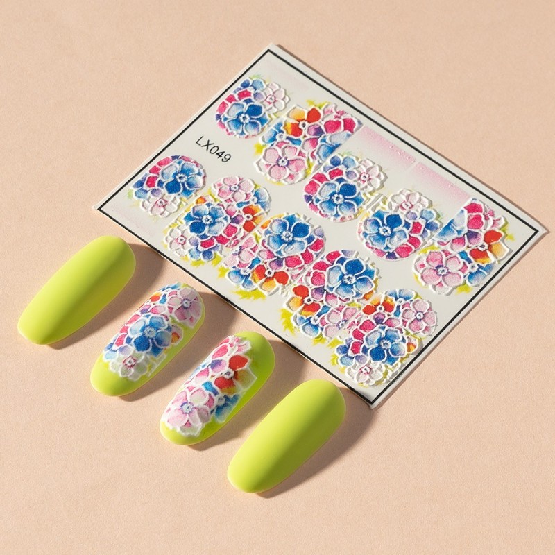 Set 2 x Tatuaj 3D Unghii Luxorise Artistry Lx049