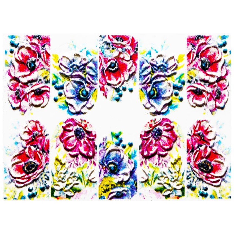 Set 2 x Tatuaj 3D Unghii Luxorise Artistry Lx052