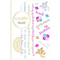 Set 2 x Tatuaj Temporar Luxorise Henna Temptation Gold Edition E025