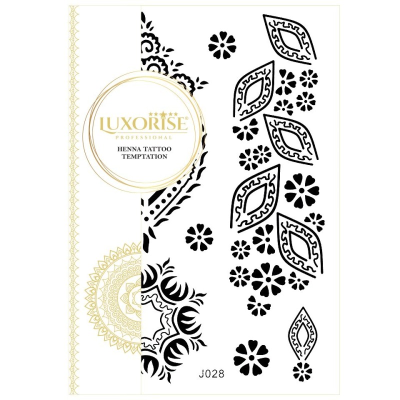 Set 2 x Tatuaj Temporar Luxorise Henna Temptation What'S Your Tribe J028