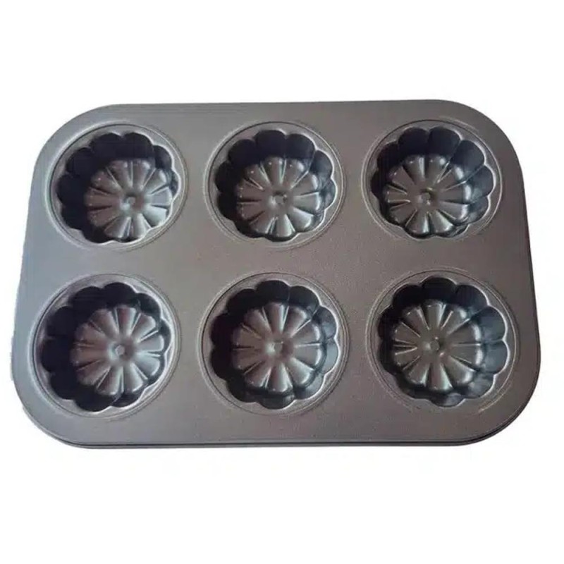 Set 2 x Tava pentru Briose, Z Tools, 6 Forme