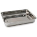 Set 2 x Tava pentru Cuptor, din Inox, 36 x 27.50 x 5.50 cm, Grunberg
