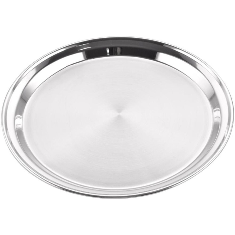 Set 2 x Tava Rotunda, din Inox, 35 cm, Grunberg