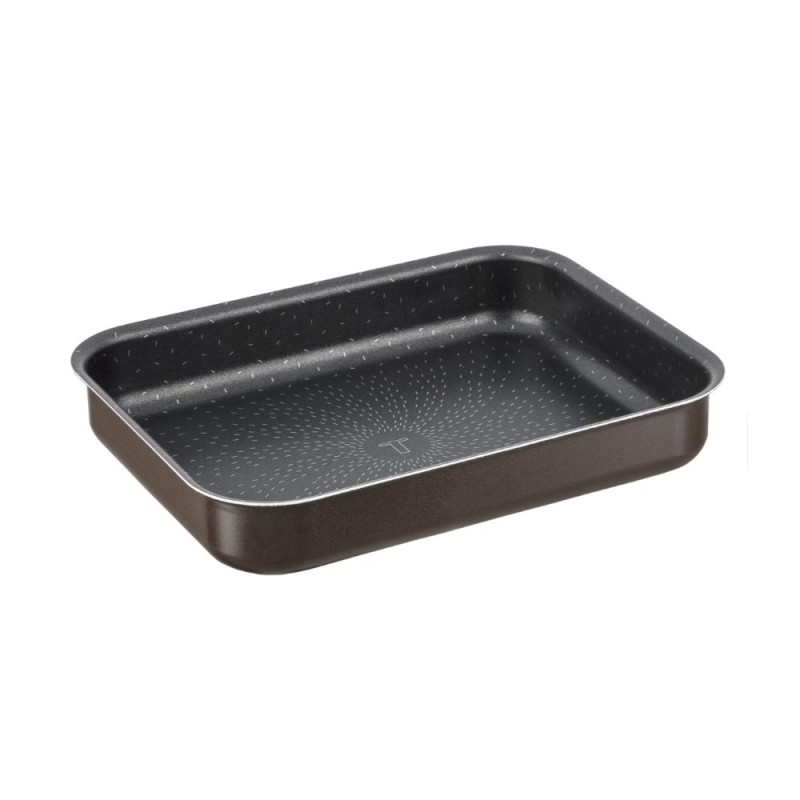 Set 2 x Tava Tefal Success J1600502, 19 x 25 cm, Aluminiu, Suprafata Non-Aderenta, Maro