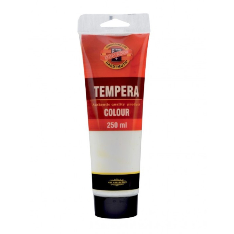 Set 2 x Tempera, Alb Titaniu, 250 ml