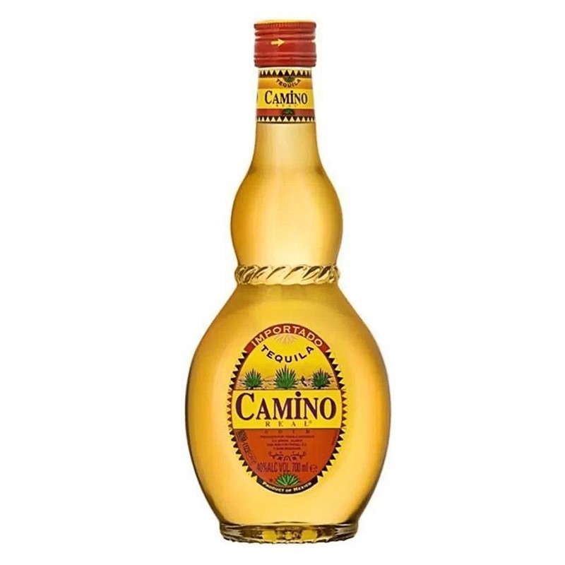 Set 2 x Tequila Camino Real Gold 40% Alcool, 0.7 l